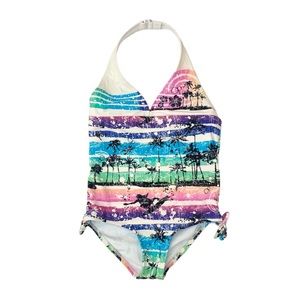 Ocean Pacific Halter One Piece Swimsuit